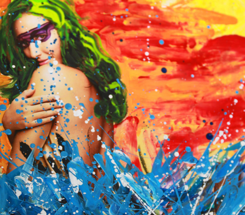 A-MI-HERMANA-PILAR-1—TO-MY-SISTER-PILAR-1,-2012,-Acrylic-on-canvas-(27.5-cm-X-20.5-cm)