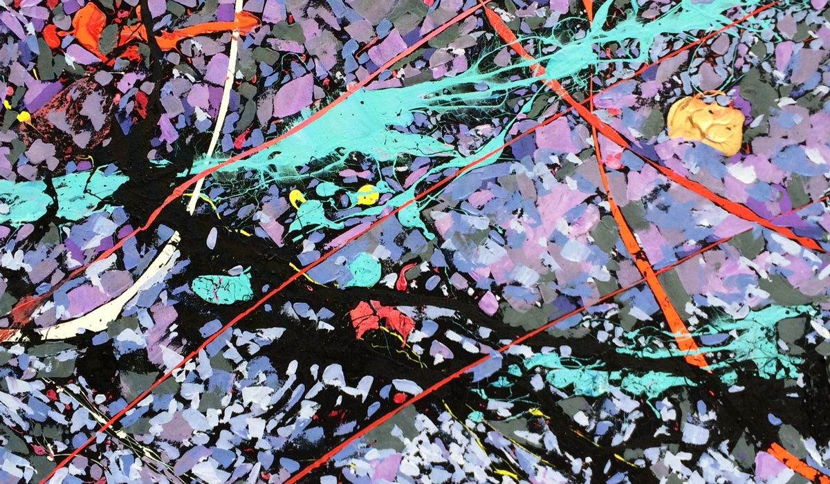 Camino infinito hacia el paraíso - Endless road to paradise - 88x95 cm