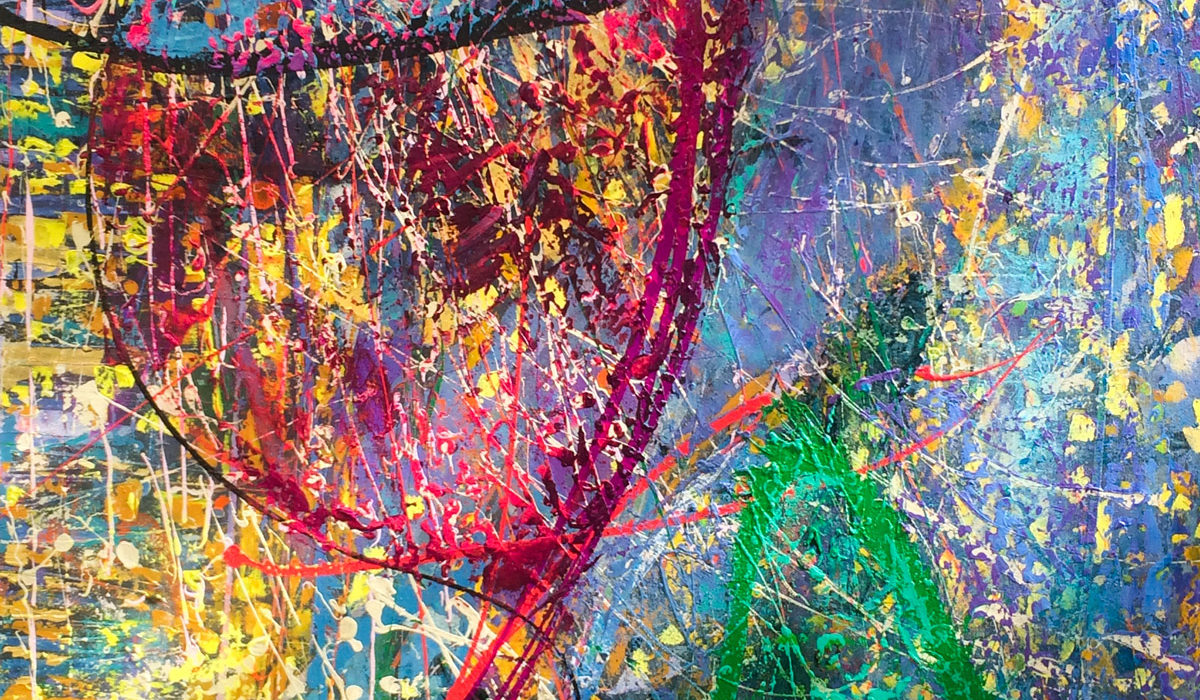 Meditación / Meditation - 110x110 cm