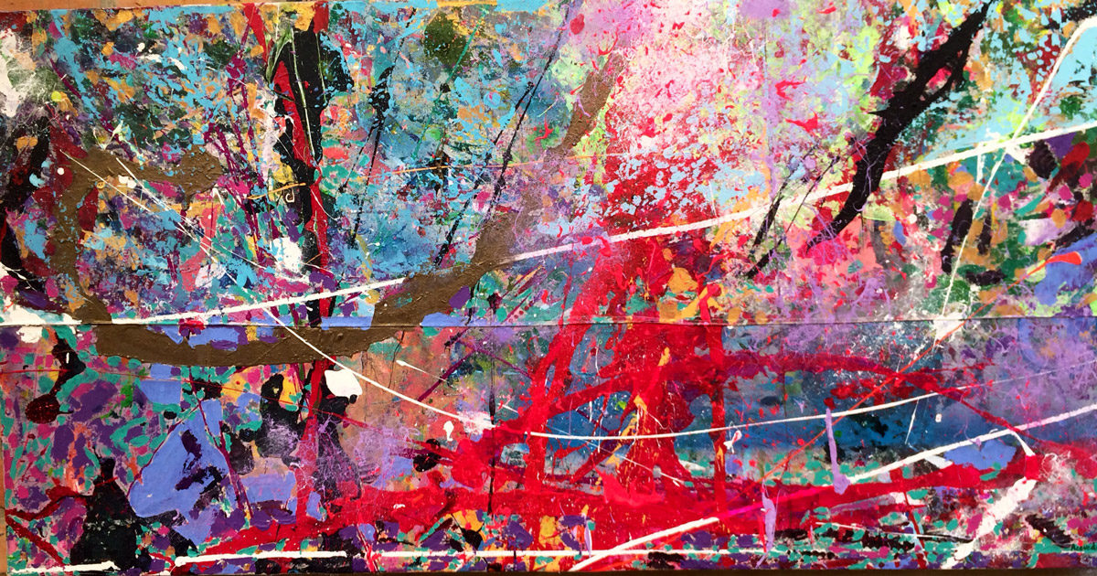 Meditación / Meditation - 110x110 cm