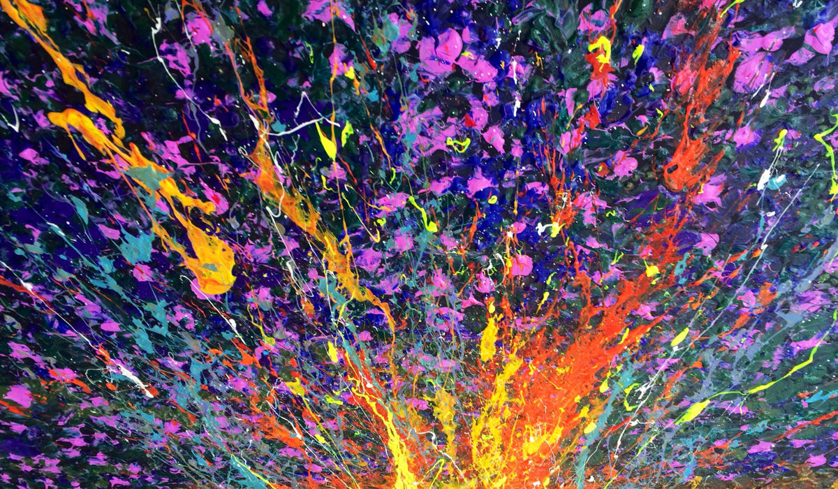 Mente explosiva / Explosive Mind - 125x170 cm