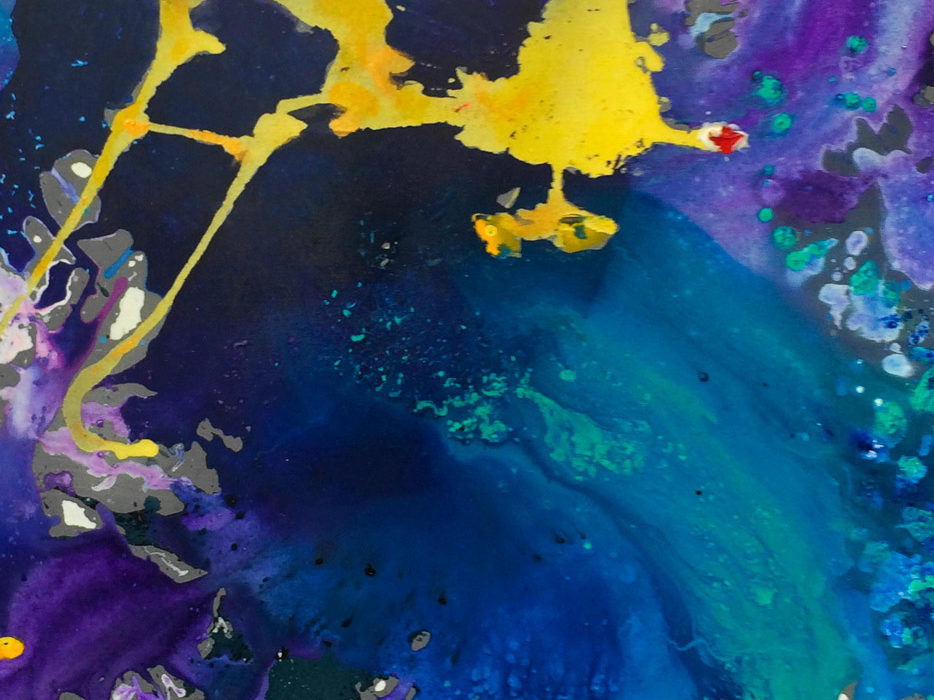 Pene en órbita / Penis in orbit - 110x107 cm