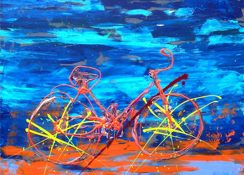 Serie bicicletas 5 / Bicycle series 5 – 90×110 cm