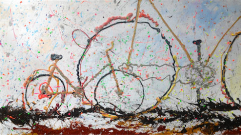 Serie bicicletas / Bicycle series – 95×170 cm