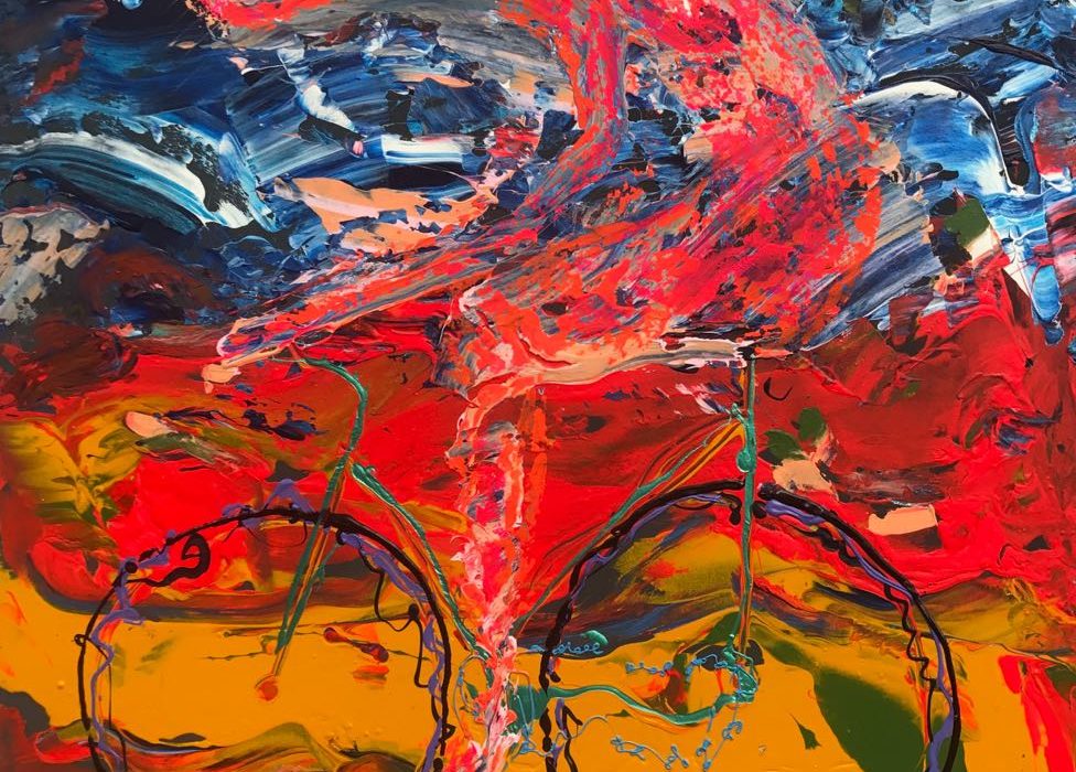 contrarelojero 100 x 100 cm 2016