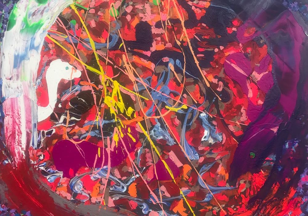 psycho 168 x168 cms – 2016