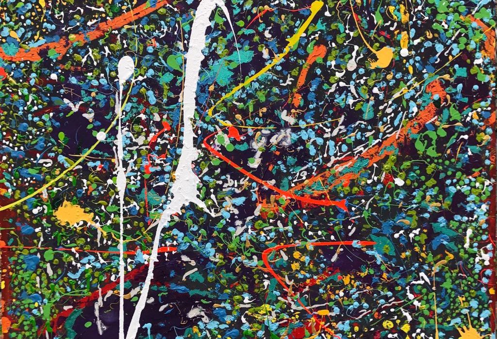 Beso preciso 100 x100 - 2017