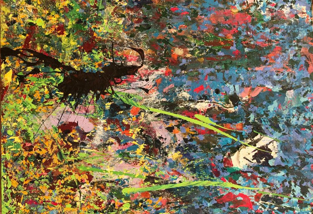 Energia al acecho 65,5 x 89 cm - 2017