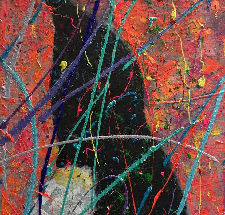 Habitante antártico 68.5 x 49.5 cm - 2017