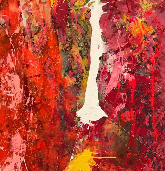 Maja raja 100 x 68 cms - 2017