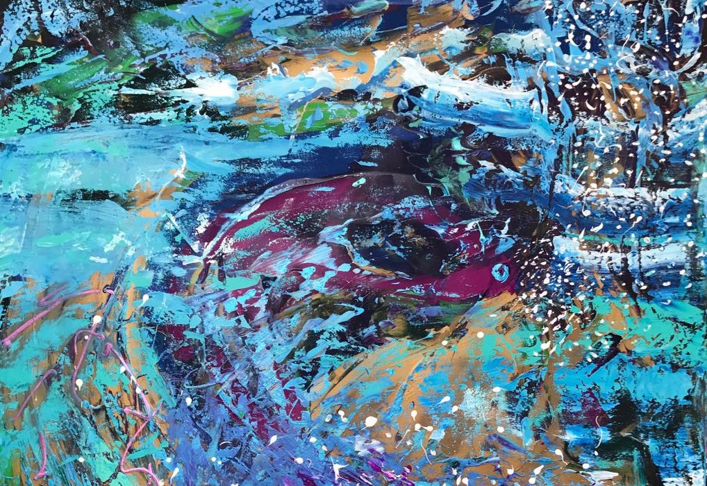 Pez beta 170x 170 cm - 2017