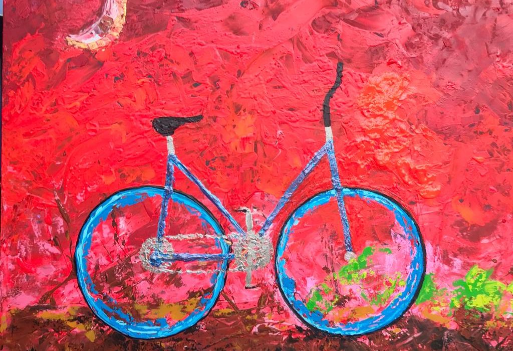 "Bicicleta" "Bicycle" 150x150 cms