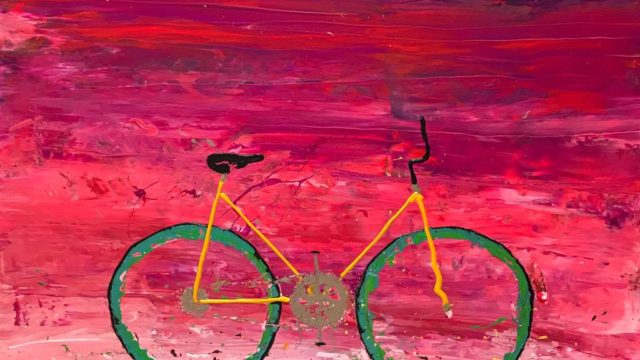 “Bicicleta en el barro” ” Bicycle in the dirt” 170×170